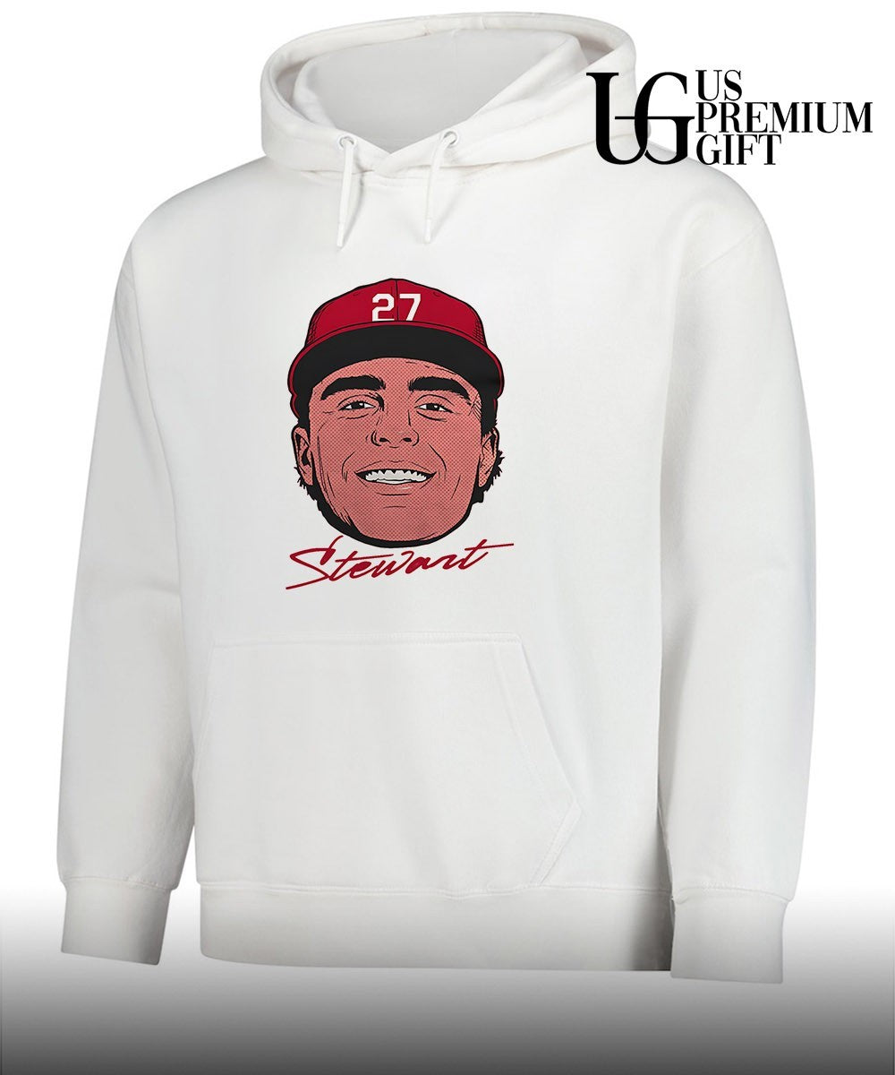 Big Sal face Sal Stewart Cincinnati Reds baseball signature shirt