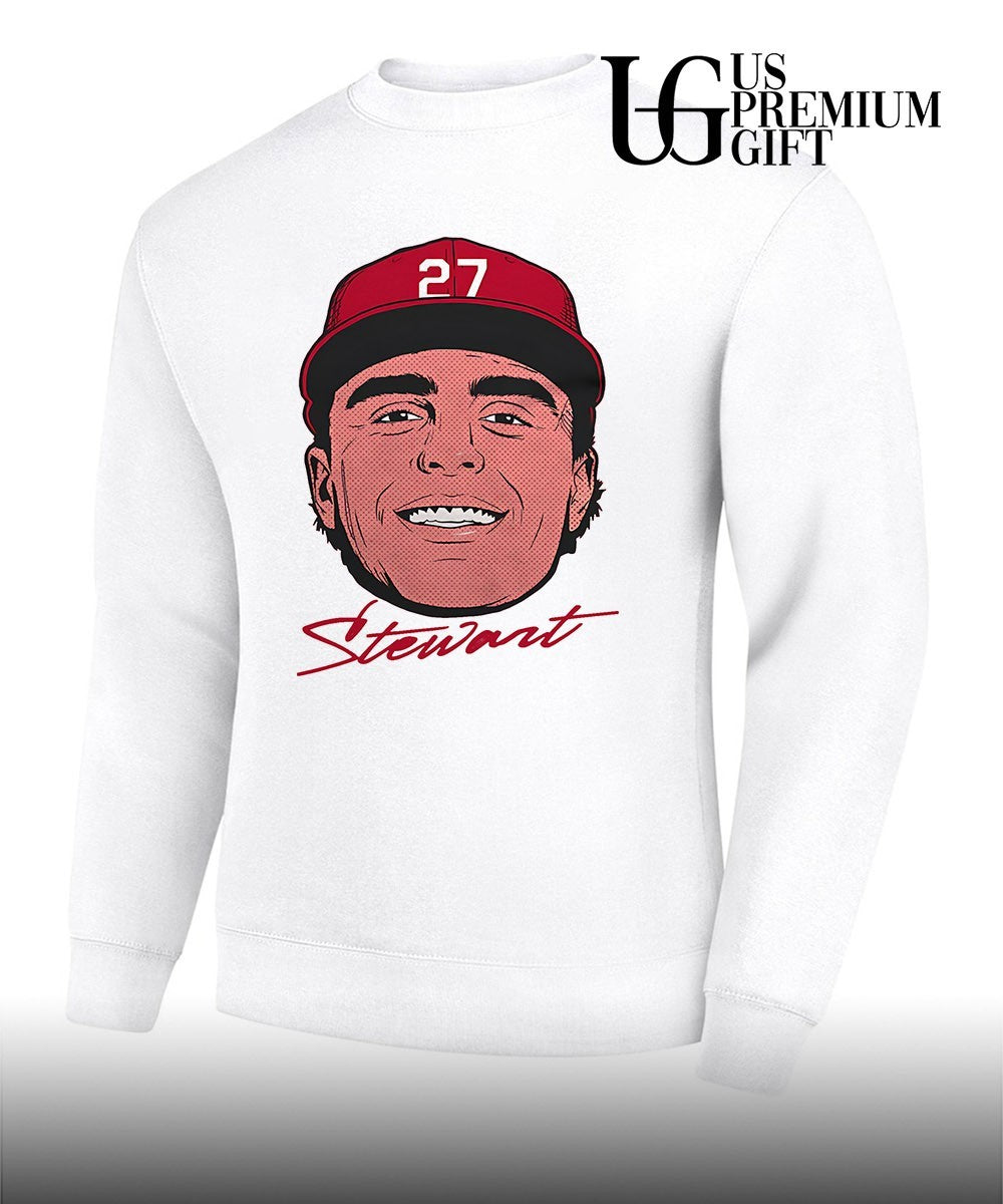 Big Sal face Sal Stewart Cincinnati Reds baseball signature shirt
