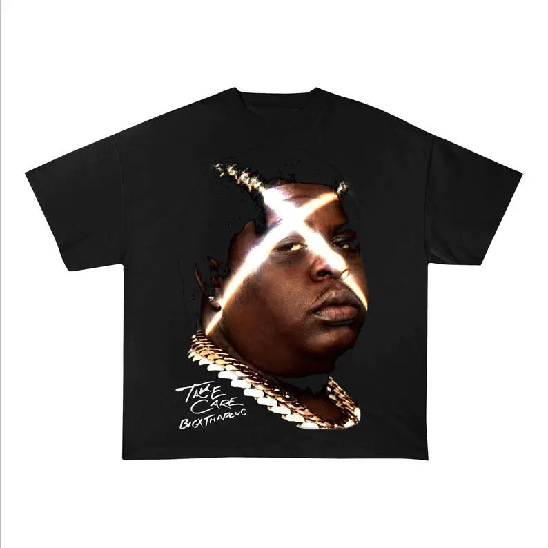 BigXthaPlug Graphic style T-shirt High Quality Vintage Hip Hop Music Retro Style 90s Tee Hoodie, Sweatshirt