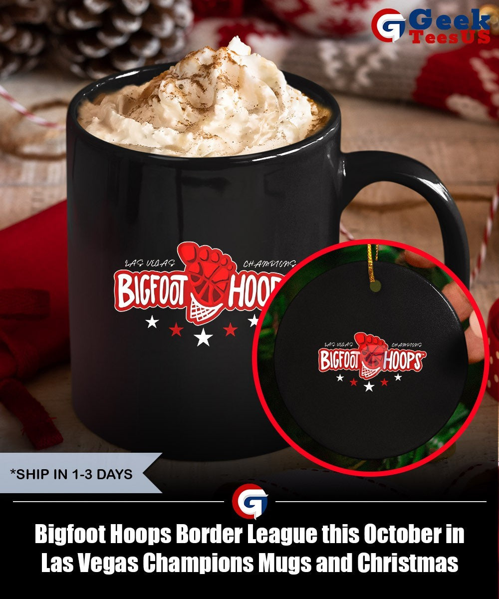 Bigfoot Hoops Border League this October in Las Vegas Champions shirt