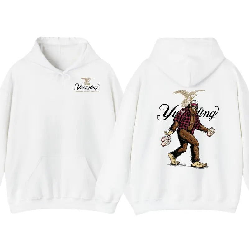Bigfoot Yuenglin Traditional Hoodie 2 Side, Unisex T-shirt For Men, For Women, Best choice, Menswear Top Underwear...