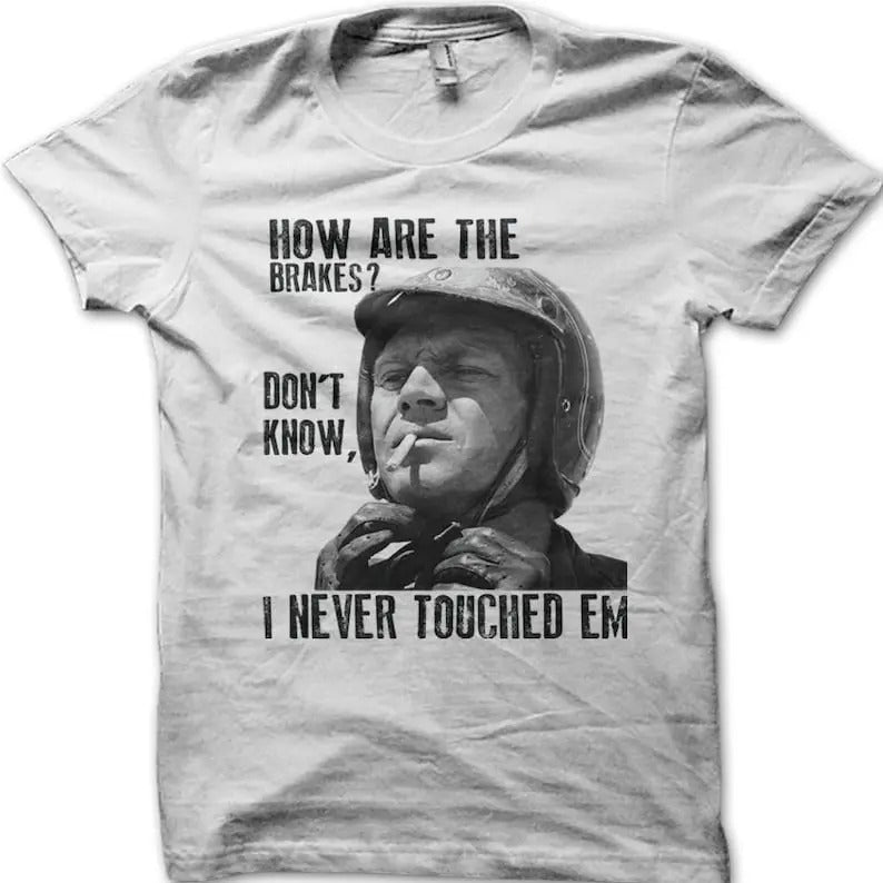 Biker Motorcycle How Are the Brakes Cafe Racer printed t-shirt Hoodie, Sweatshirt | HypeDripTees.com