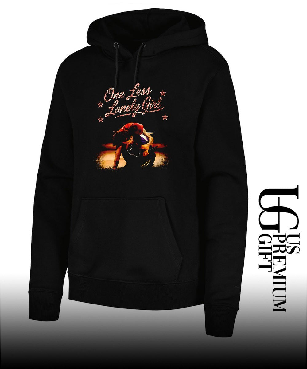 Billie Eilish hug Justin Bieber One Less Lonely Girl shirt