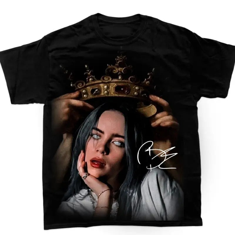 Billieee E King Graphic T-Shirt Gift Shirt For Fans Hoodie, Sweatshirt | HypeDripTees.com
