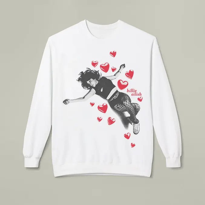 Billieee Eilishhh love T-shirt, Graphic Tee Crazestyle{n002}2 Hoodie, Sweatshirt | HypeDripTees.com