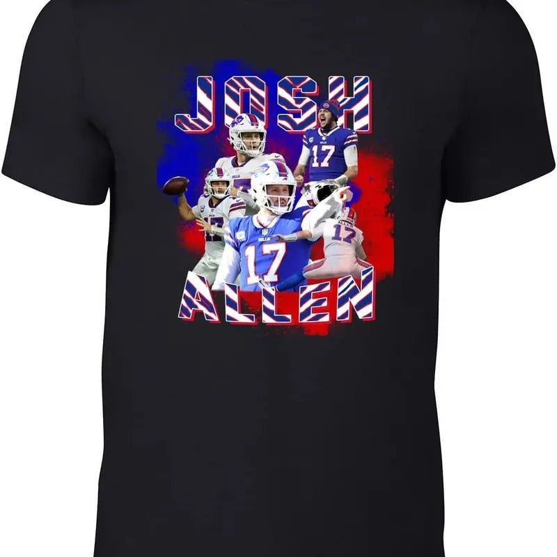 Bills Allen Bootleg Style T-Shirt Hoodie, Sweatshirt | HypeDripTees.com