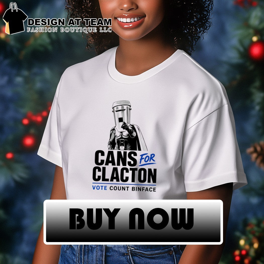 Binface Clacton Cans For Clacton Vote Count Binface 2026 political shirt