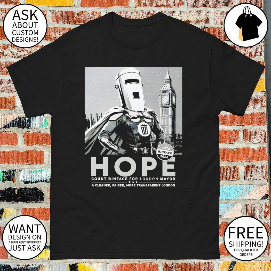 Binface Clacton Hope Count Binface for London Mayor 2026 shirt