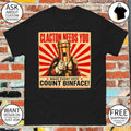 Binface Clacton Needs You Make Every Vote Count Binface 2026 Political shirt