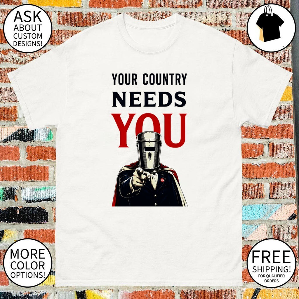 Binface Clacton Your Country Needs You 2026 political shirt