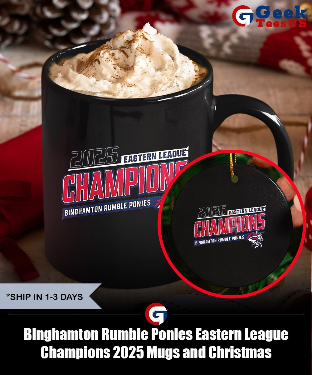 Binghamton Rumble Ponies Eastern League Champions 2025 shirt