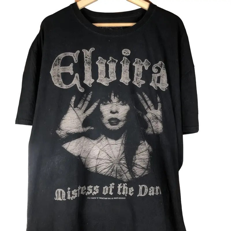 Black Elvira Mistress of Darkness Unisex T-Shirt Collection ! Hoodie, Sweatshirt | HypeDripTees.com
