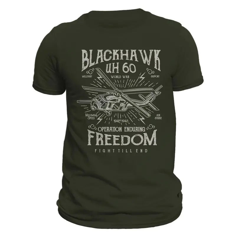 Black Hawk Air Force Military Support Men's T-Shirt Hoodie, Sweatshirt | HypeDripTees.com