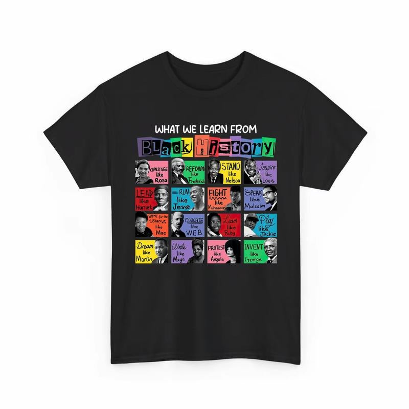 Black History Month Tshirt, What We Learn