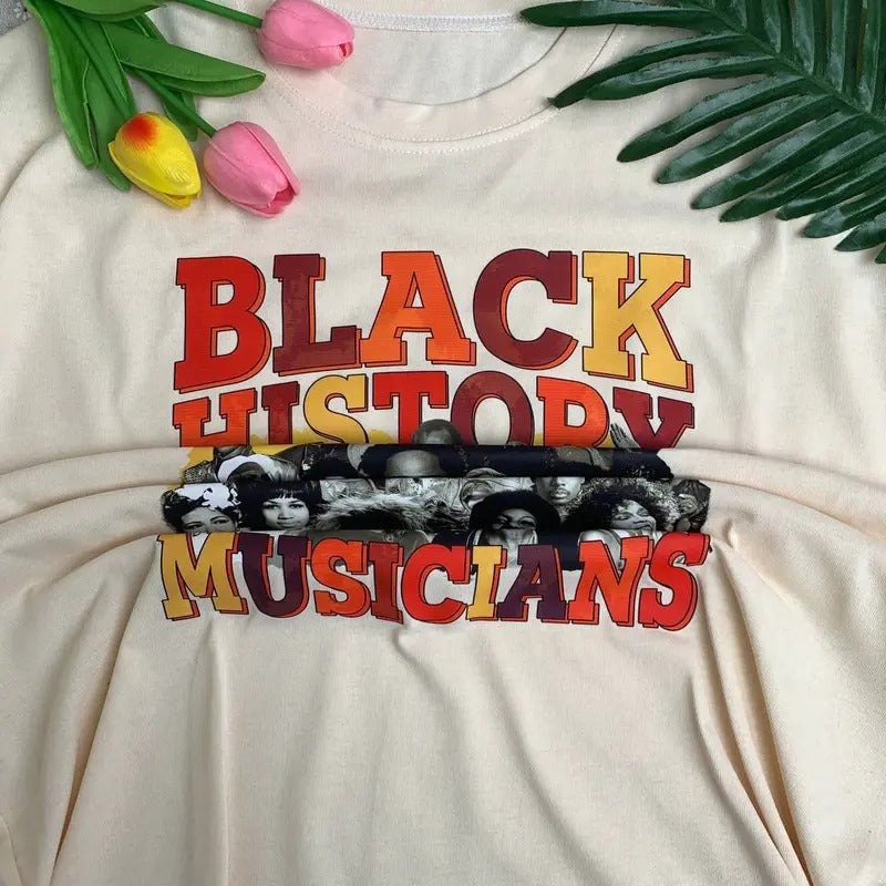 Black History Musicians Shirt, Rap Hip Hop Shirt, Music Lover Tee, Gift For Fan, Outfit For Fan, Trendy 2025 Tee Hoodie,...