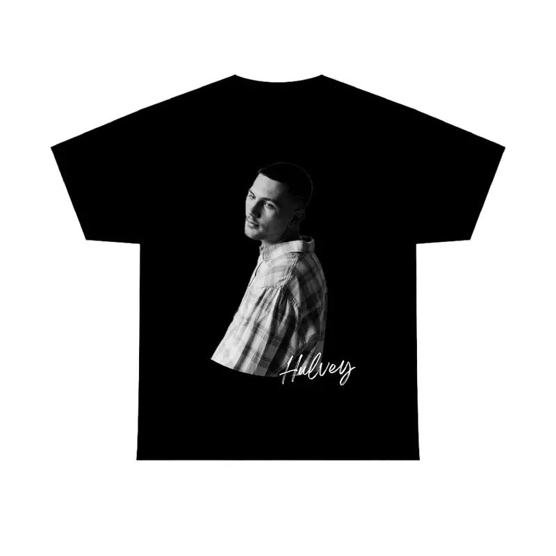 Black Hulveyyy Tour Tee, Rap Hip Hop Hulveyy Shirt Menswear Top Hoodie, Sweatshirt | HypeDripTees.com