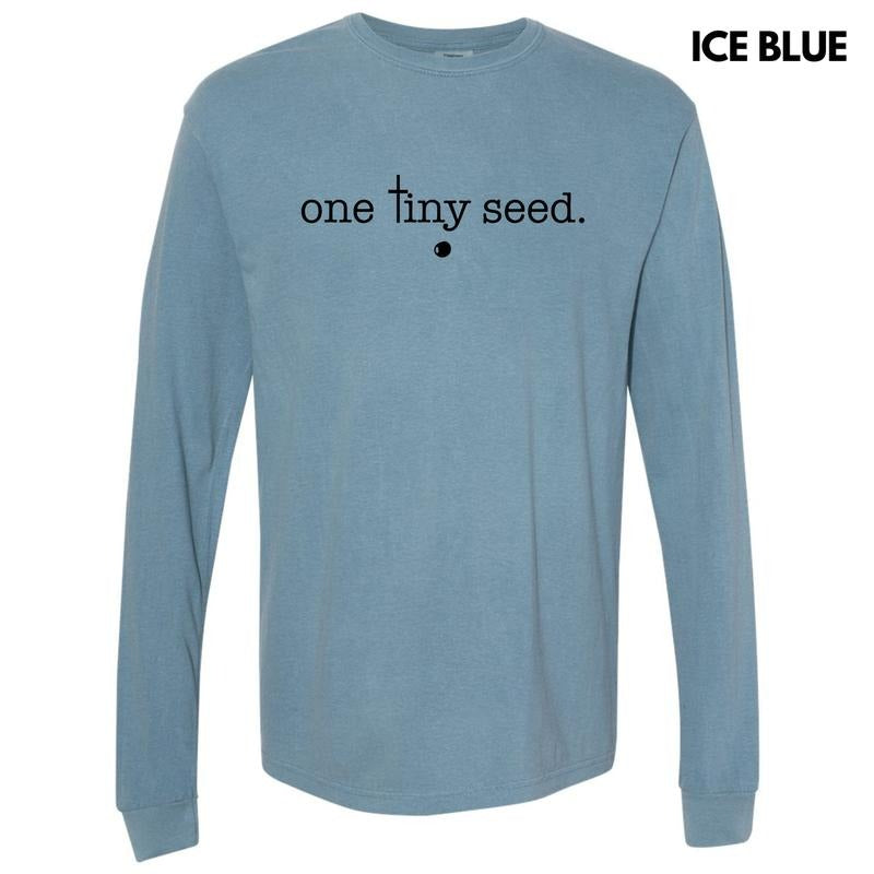 Black One Tiny Seed Long Sleeve Comfort Colors T-Shirt 'NLB' Hoodie, Sweatshirt | HypeDripTees.com