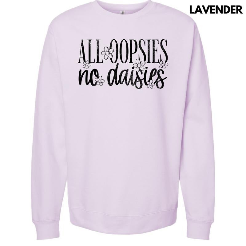 Black Oopsie Daisies Sweatshirt 'NLB' T-Shirts, Hoodie | HypeDripTees.com