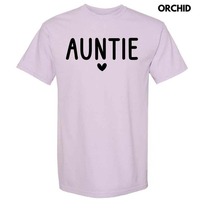 Black Simple Auntie Comfort Colors T-Shirt 'NLB' Hoodie, Sweatshirt | HypeDripTees.com