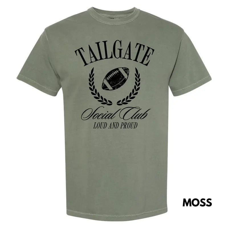 Black Tailgate Social Club Comfort Colors T-Shirt 'NLB' Hoodie, Sweatshirt | HypeDripTees.com