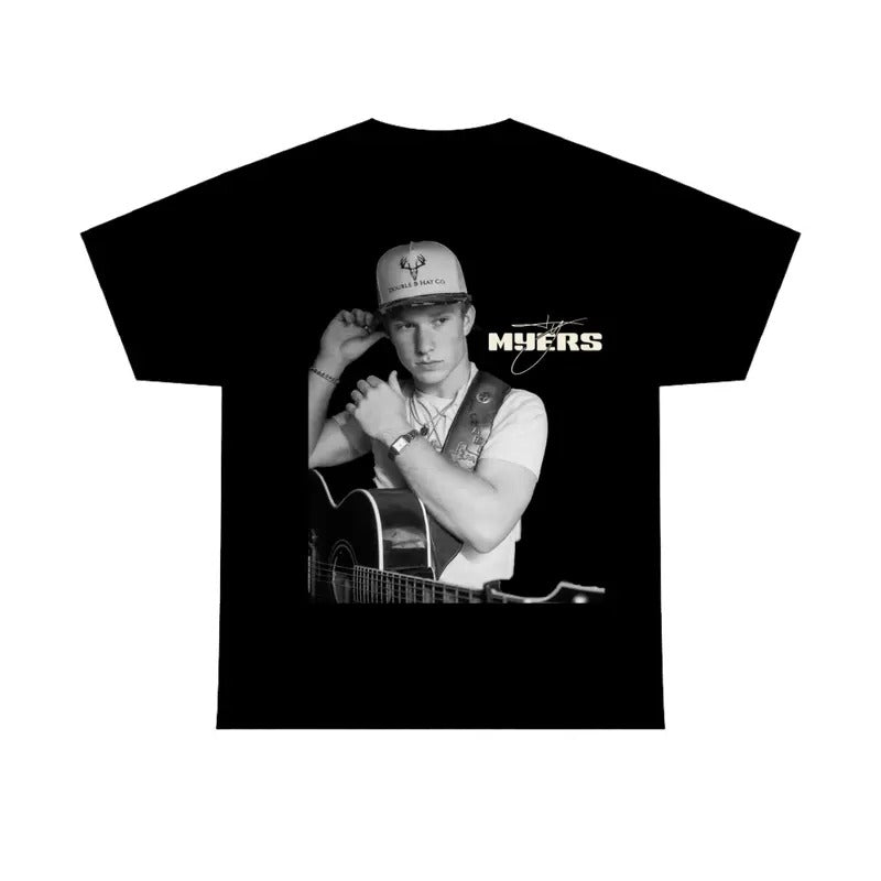 Black Ty Myers Tee, Myers 2025 Tour Shirt Hoodie, Sweatshirt | HypeDripTees.com