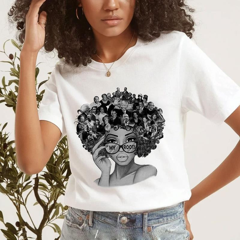 Black history month Shirt, Black history Tshirt, gift ideas - Black Lives Matter - black owned - woman owned-  shirts...