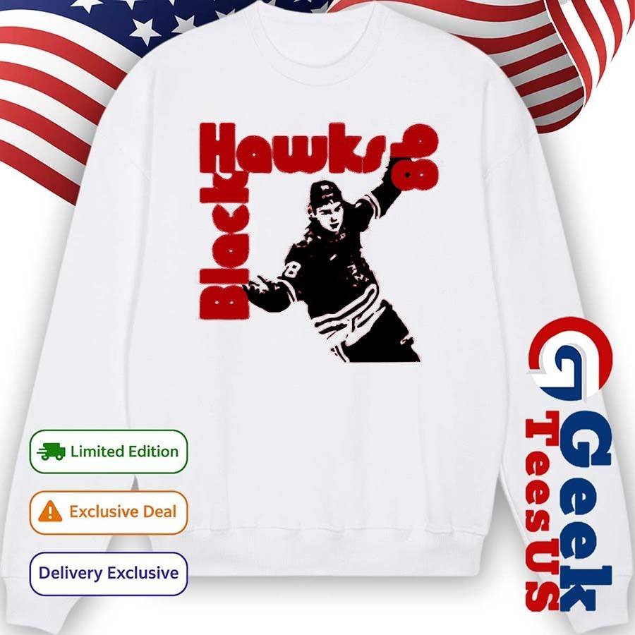 BlackHawks 98 Chicago Blackhawks hockey shirt