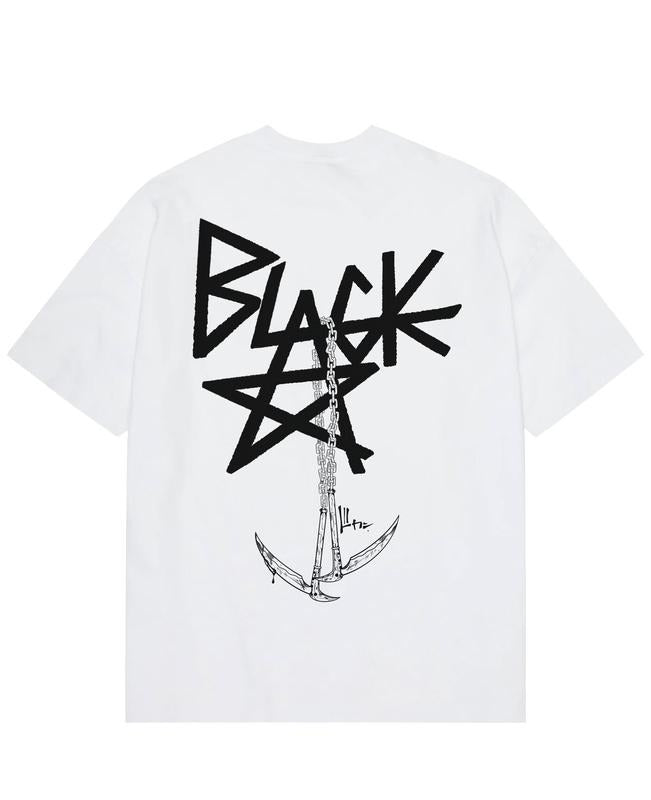 Blackstar X Chain Scythe - Soul Eater Oversize T-Shirt T-shirt Hoodies & Sweatshirts | HypeDripTees.com