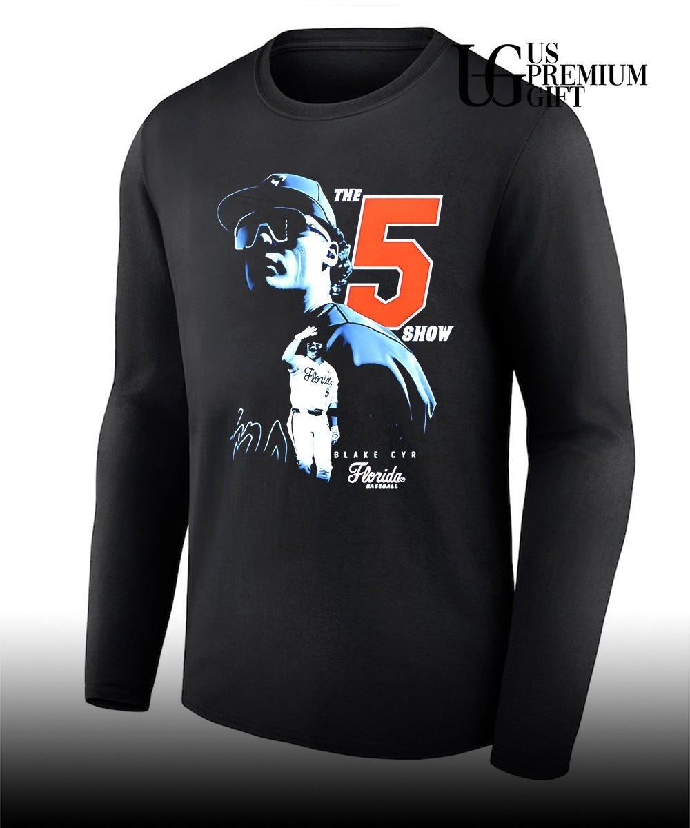 Blake Cyr The 5 Show Florida Gators Baseball signature shirt