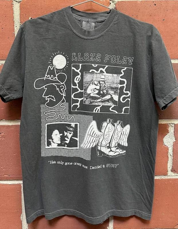 Blaze Foley fan art t-shirt Hoodie, Sweatshirt | HypeDripTees.com
