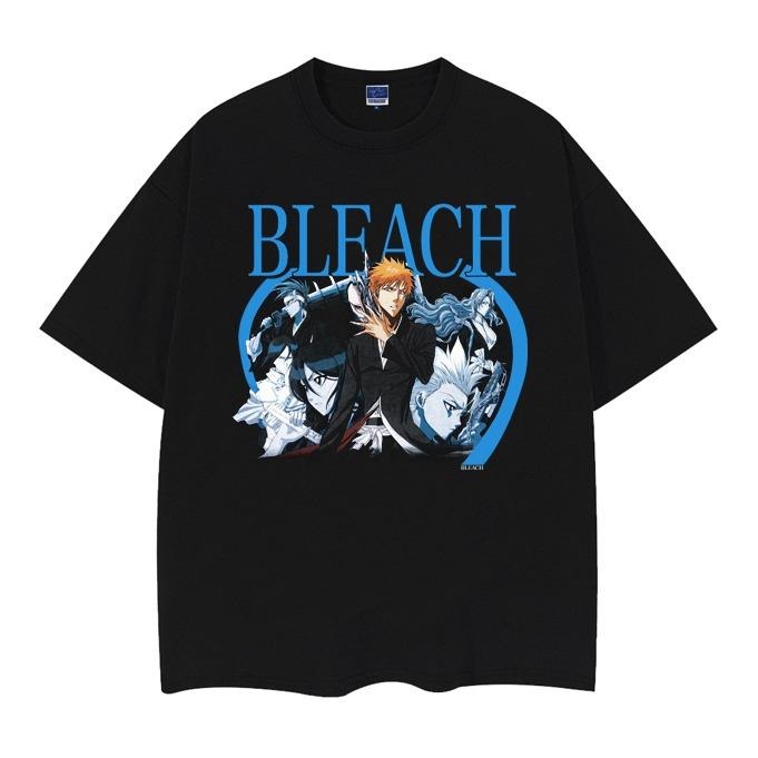 Bleach "Ichigo Kurosaki" Heavyweight Vintage Tee 100% Cotton OVERSIZED Anime T-shirt vintage t-shirts cotton shirt Top...
