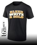 Bleed White and Gold shirt
