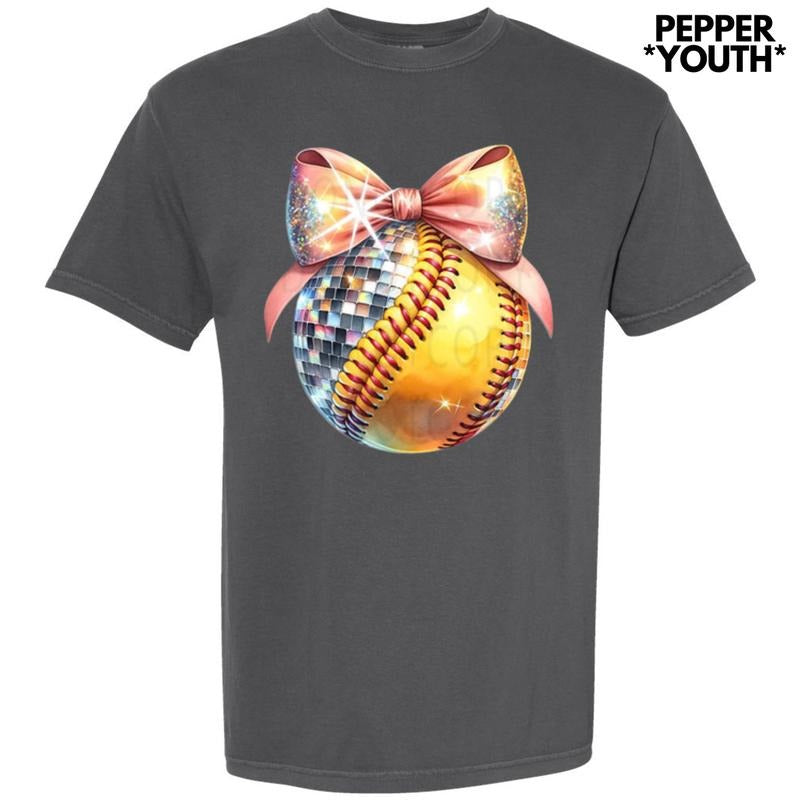 *** Bling Softball Comfort Colors T-Shirt (Youth) Hoodie, Sweatshirt | HypeDripTees.com