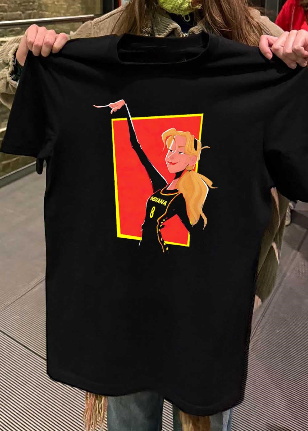 Blonde Indiana Pointing 8 Indiana Shirt