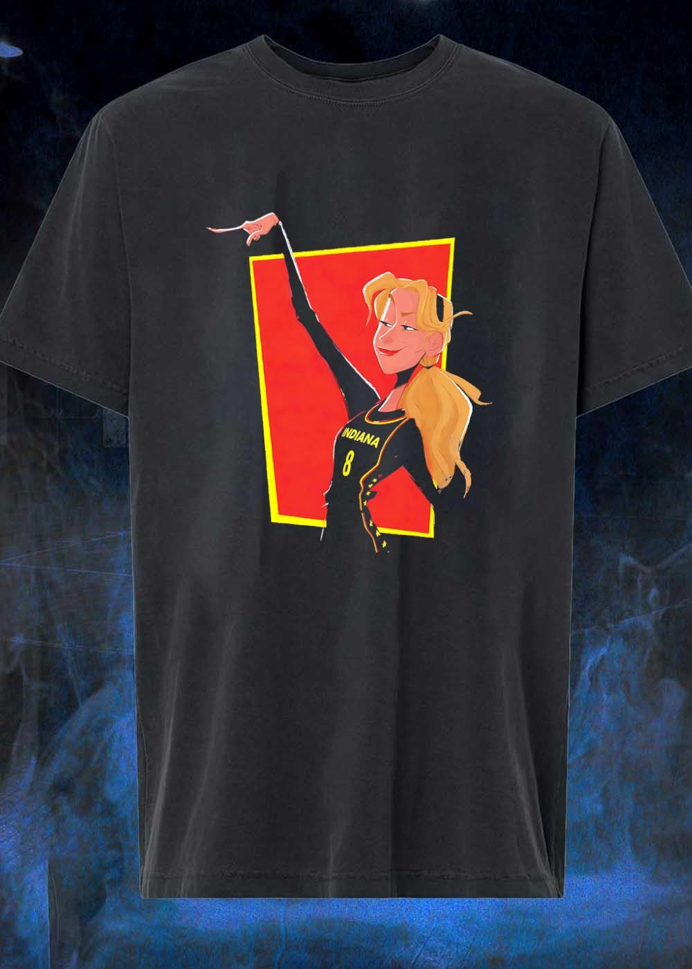 Blonde Indiana Pointing 8 Indiana Shirt