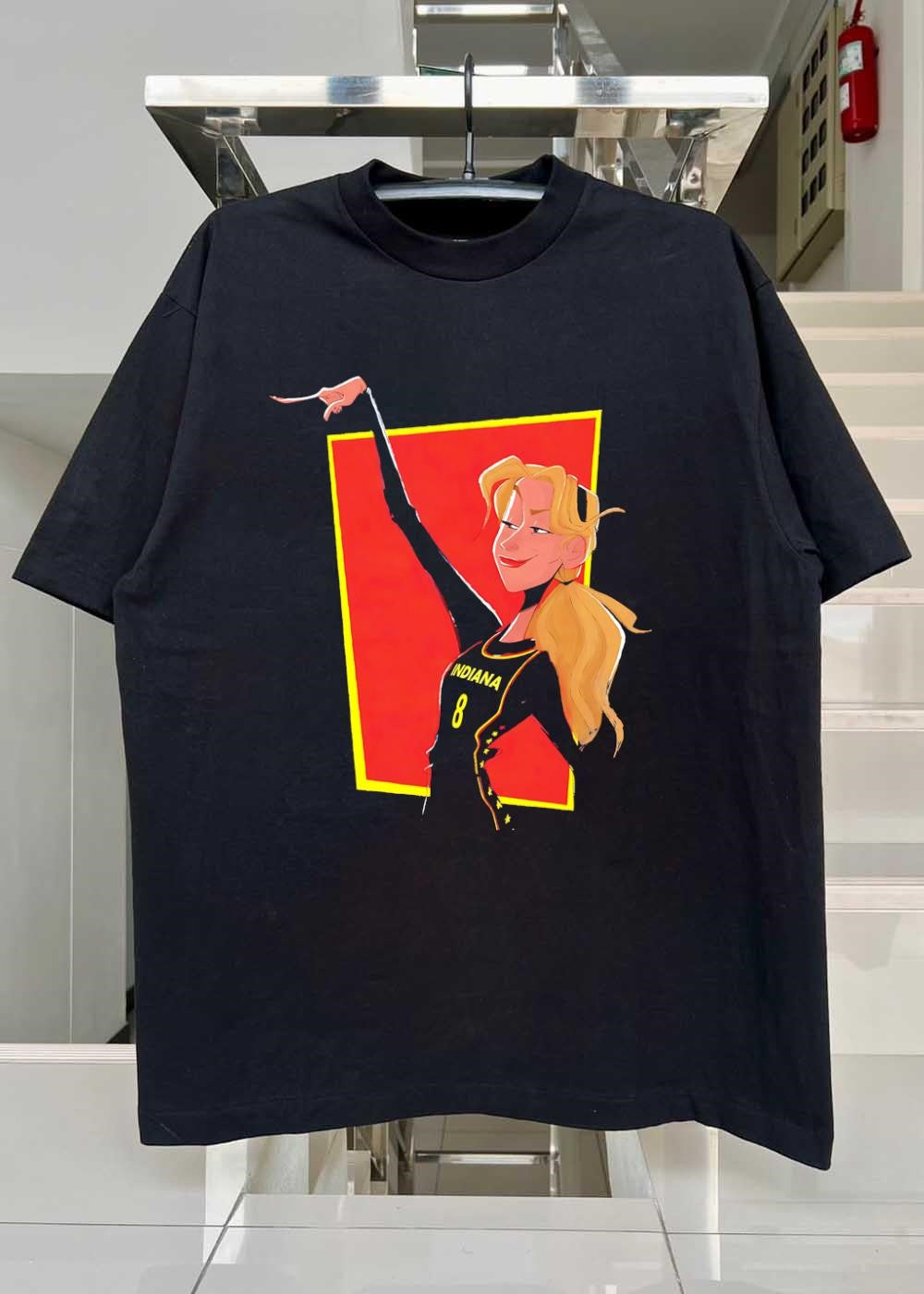 Blonde Indiana Pointing 8 Indiana Shirt