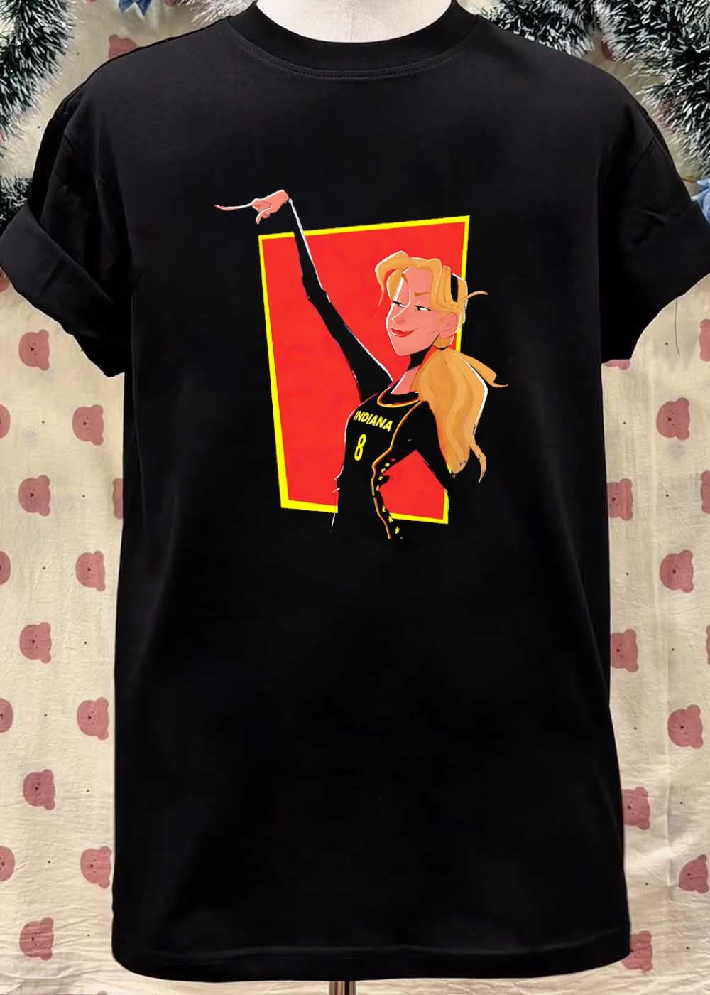 Blonde Indiana Pointing 8 Indiana Shirt