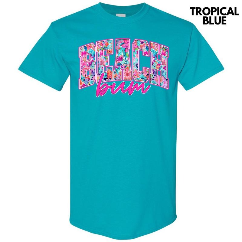 Blooming Beach Bum Gildan Short Sleeve T-Shirt 'NLB' Hoodie, Sweatshirt | HypeDripTees.com