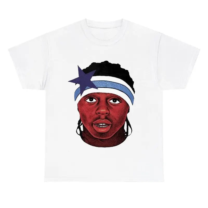 Blue Star Lil Wayneeee Big Face Star T-shirts graphic tee Hoodie, Sweatshirt | HypeDripTees.com
