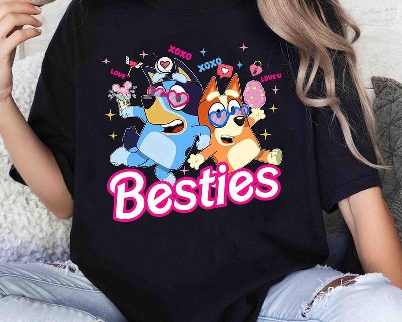 Bluey And Bingo Besties Shirt , Mumlife Bluey  sweater Hoodie, Sweatshirt | HypeDripTees.com