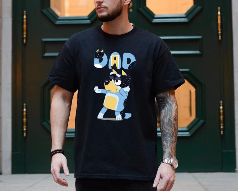 Bluey Bandit Dad Shirt Bluey Family, Dad Bluey Birthday Party  sweater Hoodie, Sweatshirt | HypeDripTees.com