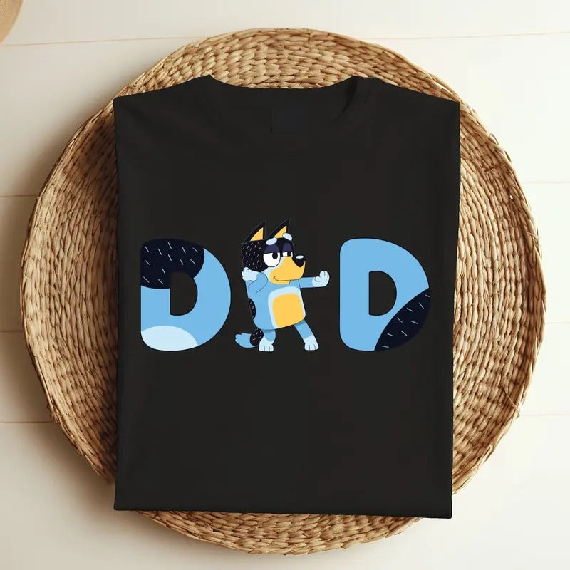 Bluey Cool Dad Club Shirt, Bandit Cool Dad Club Sweatshirt, Bluey Bandit Shirt, Dad Birthday Shirt, Rad Dad Bluey Shirt,...