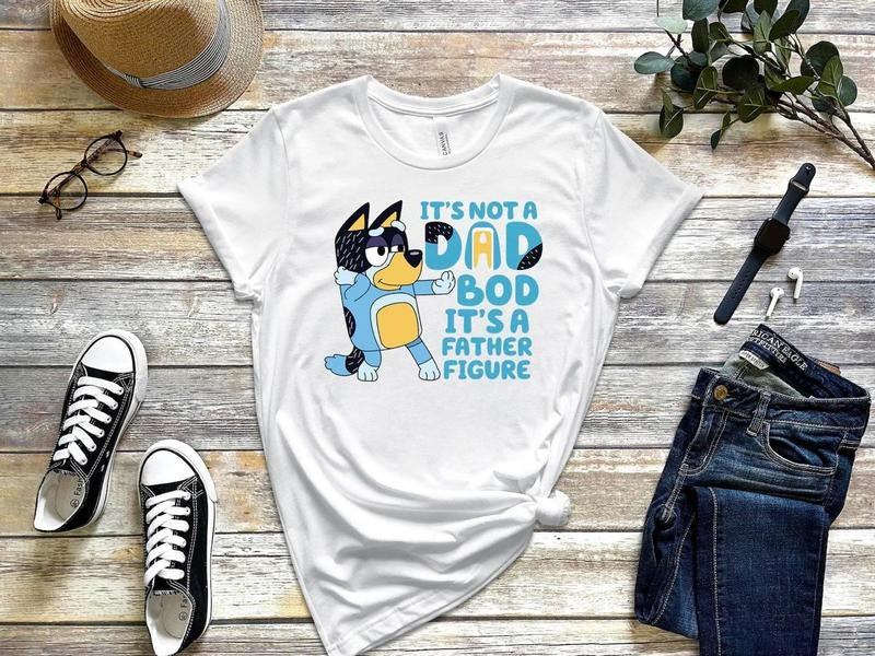 Bluey Dad T-shirt, Bandit Heeler Sweatshirt, Dog Family Shirt, Father's Day Shirt, Fathers Figure Shirt, Dad To Be Tee,...