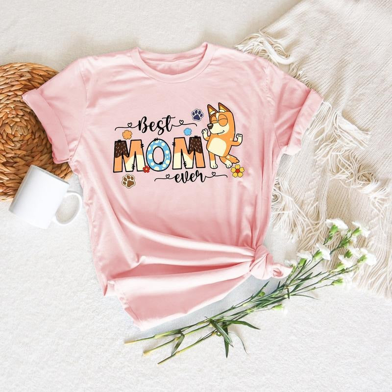 Bluey Family Shirt, Bluey Mom Shirt, Bluey Dad  sweater Hoodie, Sweatshirt | HypeDripTees.com