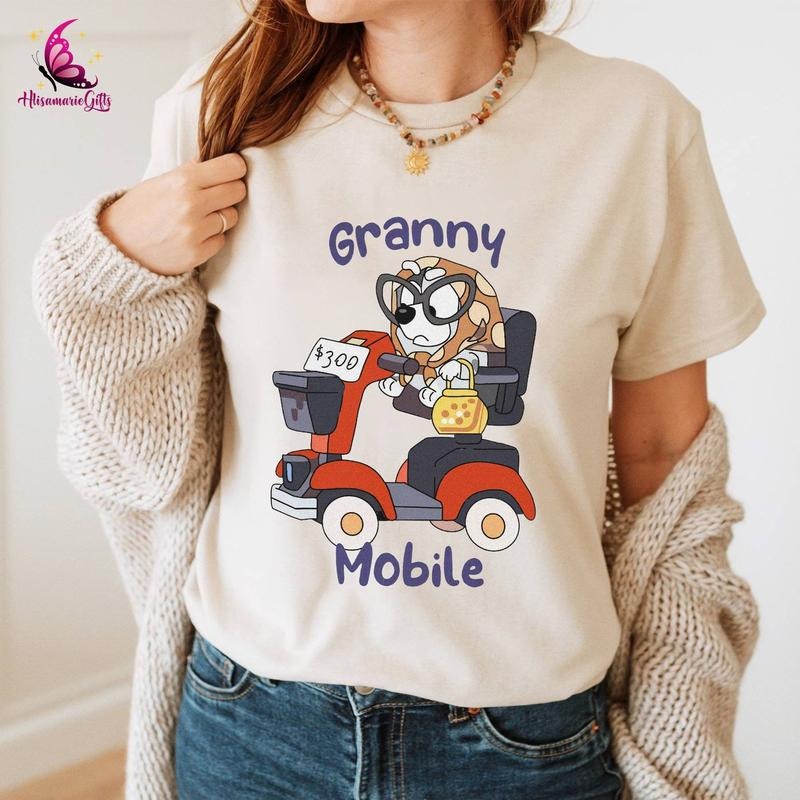 Bluey Muffin Heeler Granny Mobile Shirt | Bluey Granny Shirt | Bluey Shirt | Bluey Family  sweater Hoodie, Sweatshirt