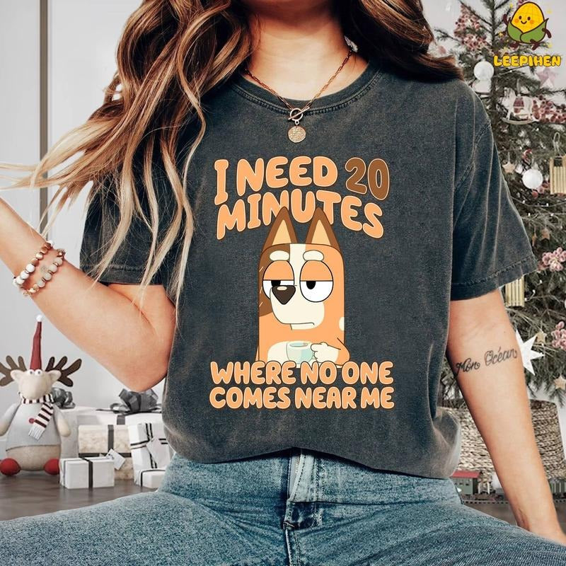 Bluey Need 20 Minutes Shirt | Bluey Dad | Chilli Mom Shirt | Funny Bluey  sweater Hoodie, Sweatshirt | HypeDripTees.com