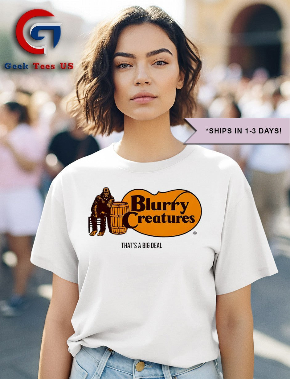 Blurry Creatures that’s a big deal Cracker Barrel shirt