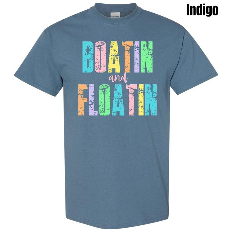 Boatin & Floatin Gildan Short Sleeve T-Shirt 'NLB' Hoodie, Sweatshirt | HypeDripTees.com