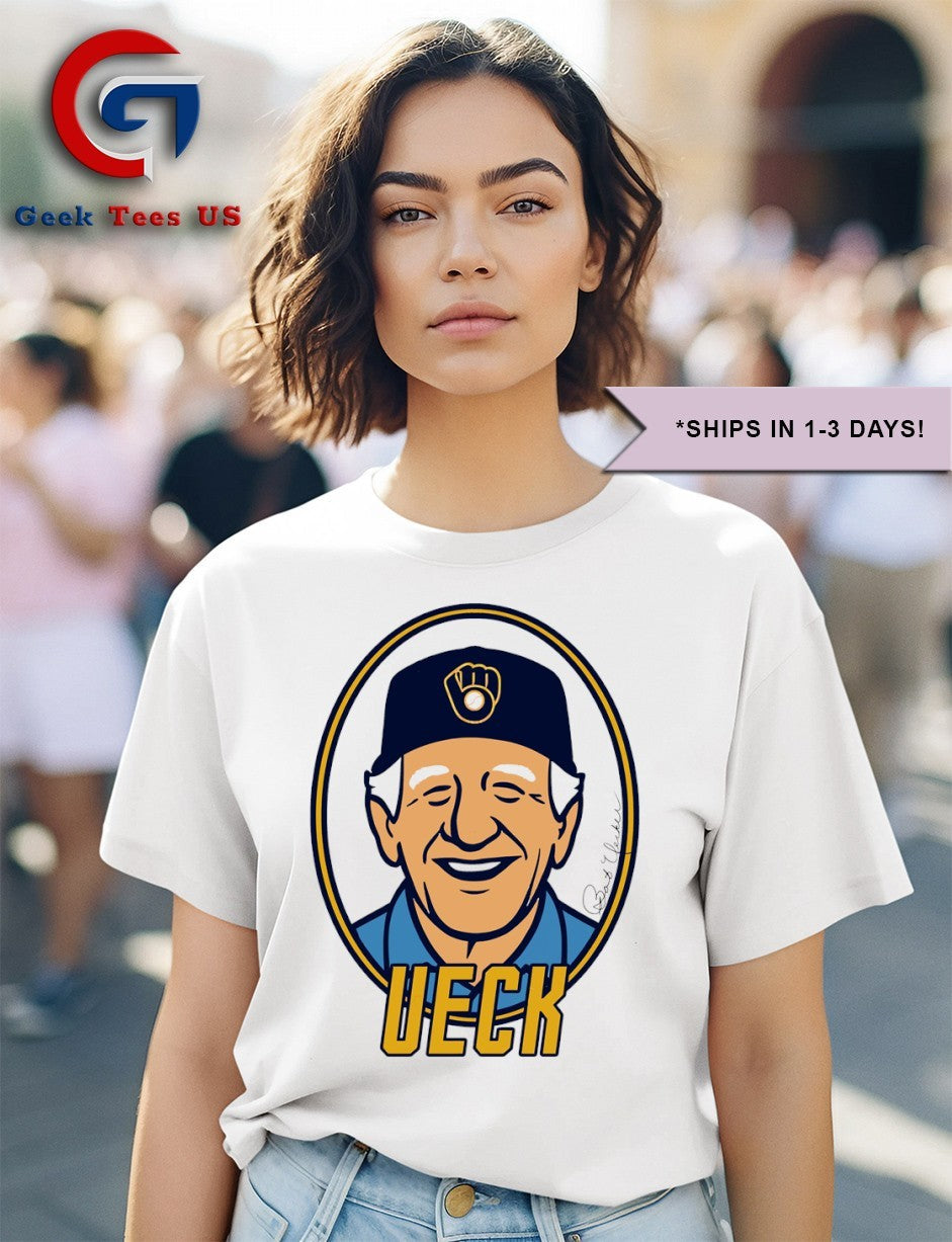 Bob Uecker voice of the Milwaukee Brewers shirt