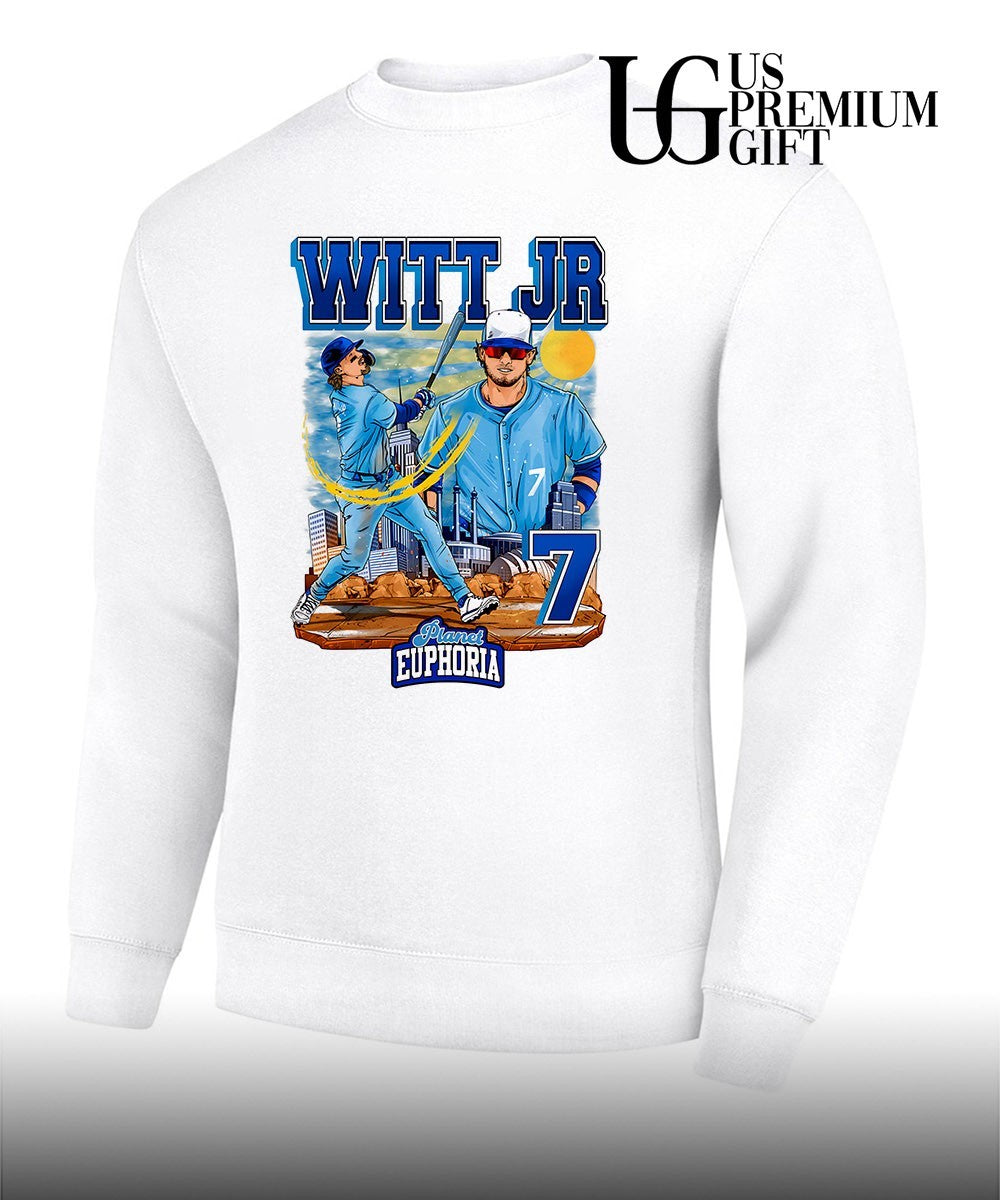 Bobby Witt Jr. Kansas City Royals baseball Planet Euphoria graphic shirt